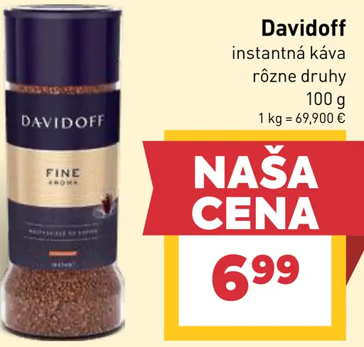 Davidoff Instantná káva