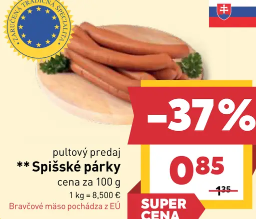Spišské párky