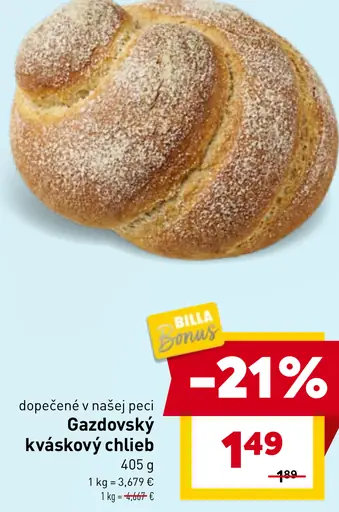 Gazdovský kváskový chlieb