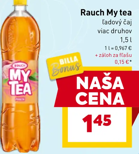 Rauch My tea ľadový čaj