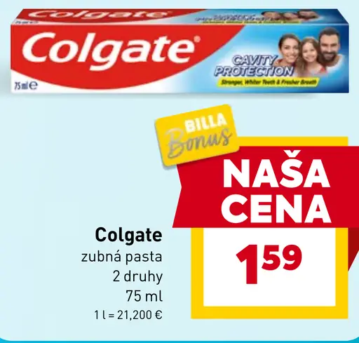 Colgate Zubná pasta