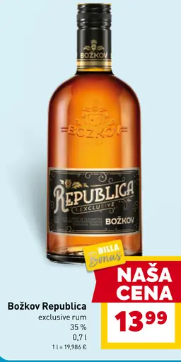 Božkov Republica Exclusive rum
