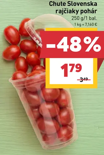 Chute Slovenska rajčiaky pohár