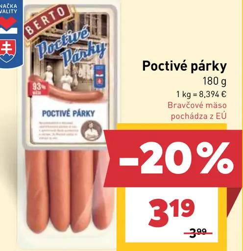 Poctivé párky