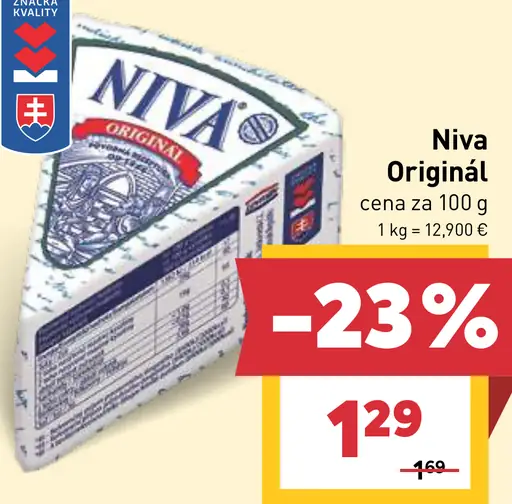 Niva Originál plesnivý syr