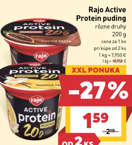 Rajo Active Protein puding