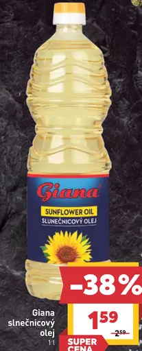 Giana Slnečnicový olej