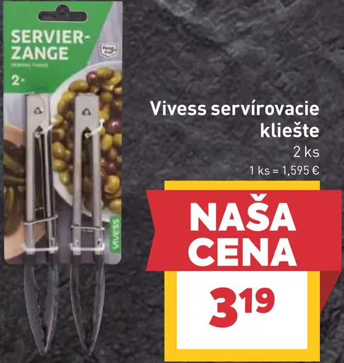 Vivess servírovacie kliešte