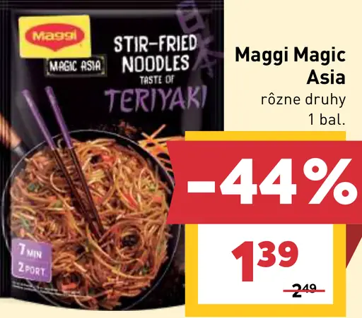 Maggi Magic Asia stir-fried noodles Teriyaki