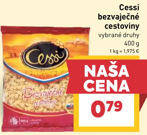 Cessi bezvaječné cestoviny