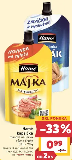 Hamé Májka mäsová nátierka