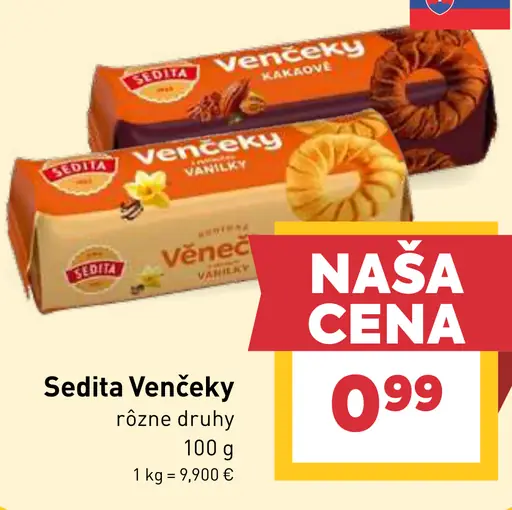 Sedita Venčeky sušienky