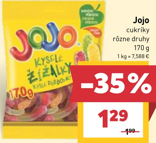 JoJo cukríky