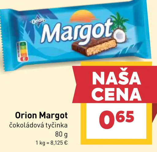 Orion Margot čokoládová tyčinka