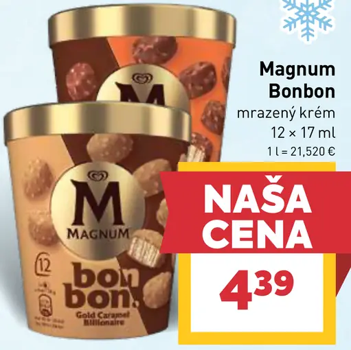 Magnum Bonbon mrazený krém