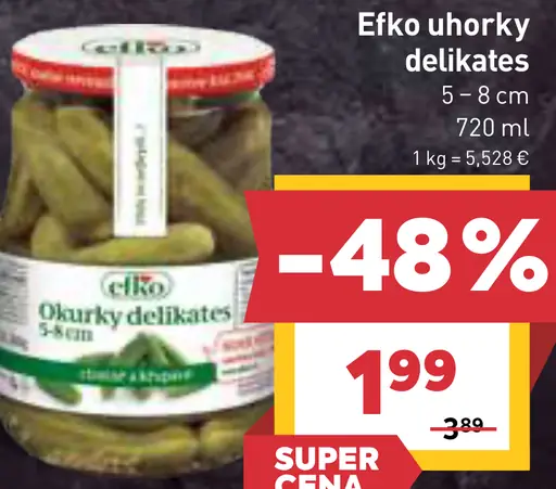 Efko uhorky delikates