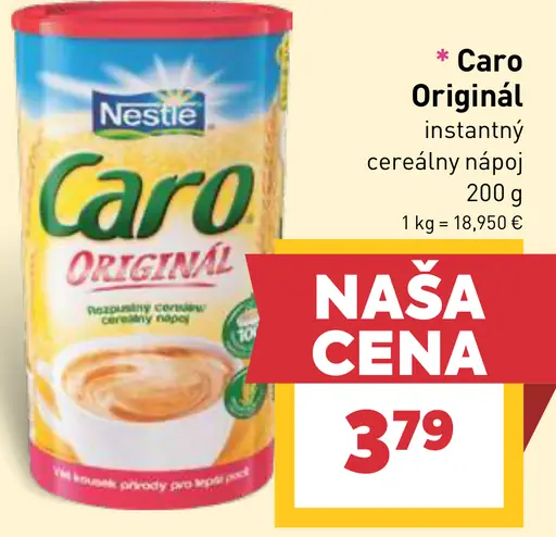 Caro originál instantný cereálny nápoj