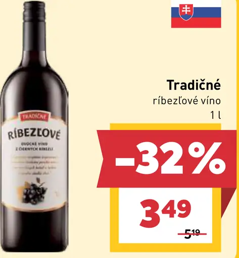 Tradičné ríbezľové víno