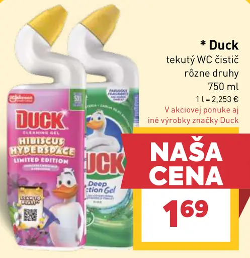 Duck WC čistič