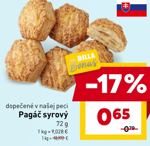 Pagáč syrový