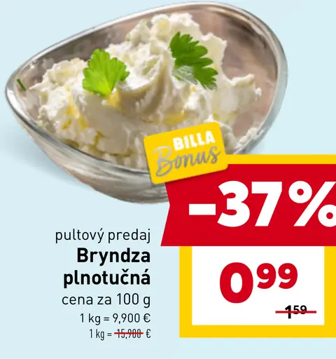 Bryndza plnotučná