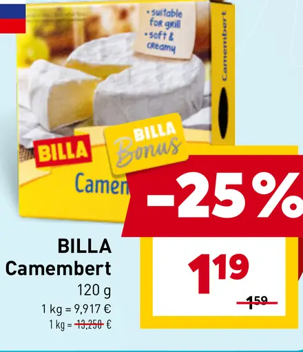 BILLA Camembert