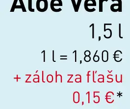 Aloe Vera Nealkoholický nápoj