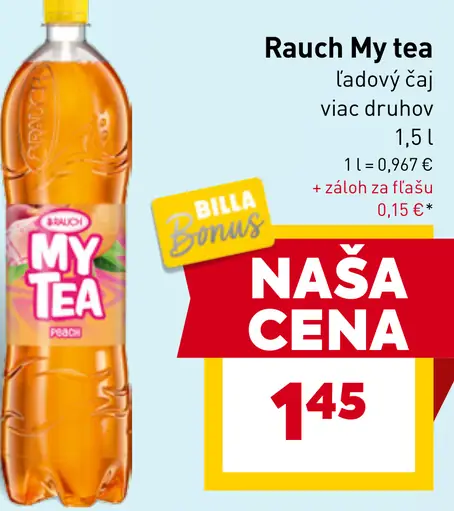 Rauch My tea ľadový čaj