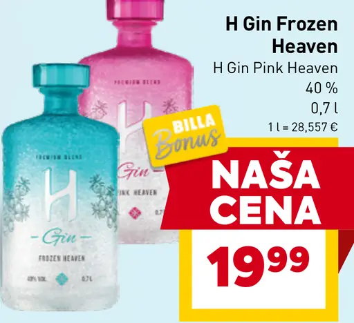 H Gin Frozen Heaven, Pink Heaven