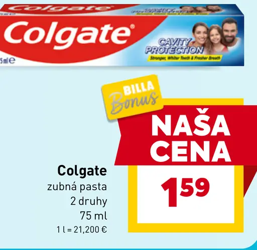 Colgate Zubná pasta