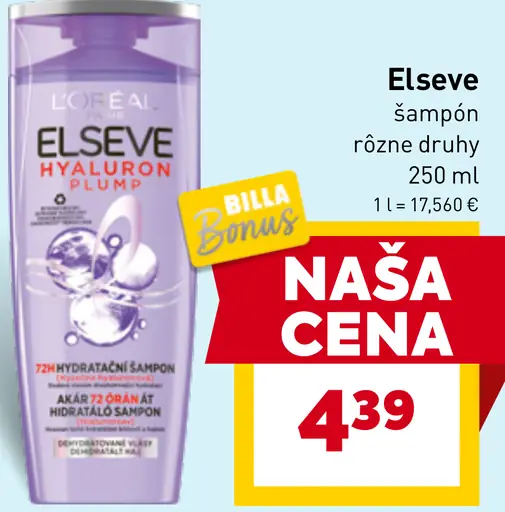 Elseve šampón na vlasy