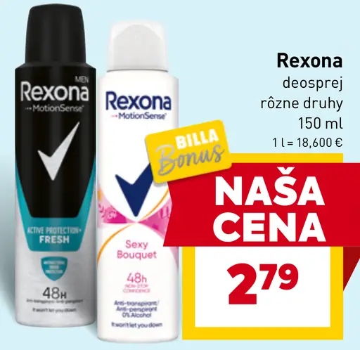 Rexona deodorant