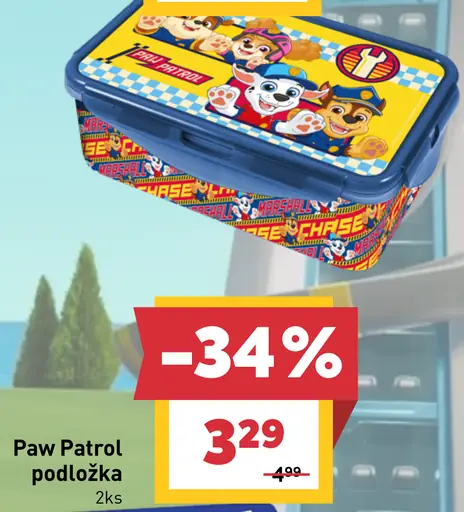 Paw Patrol obedový box