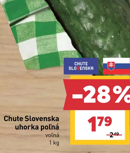 Chute Slovenska uhorka poľná