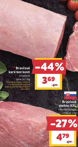 Bravčové stehno XXL vákuovo balené