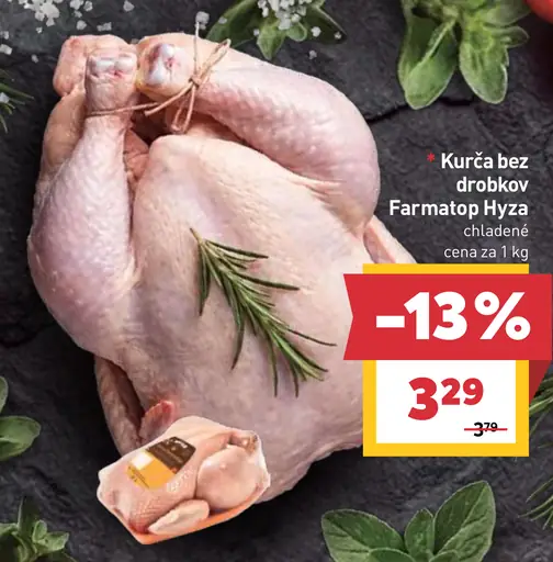 Farmatop Hyza kurča bez drobkov chladené