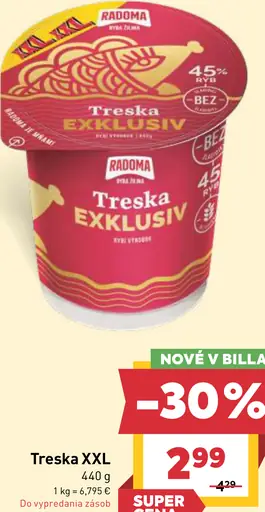 Radoma Treska XXL exkluzív