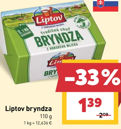 Liptov bryndza zrejúci ovčí syr