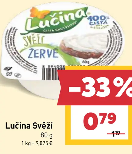 Lučina svieži smotanový syr