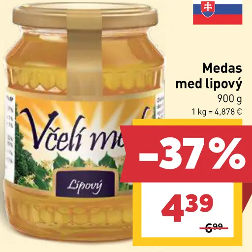 Medas med lipový