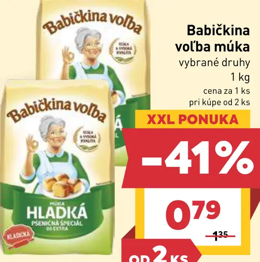 Babičkina voľba Múka hladká
