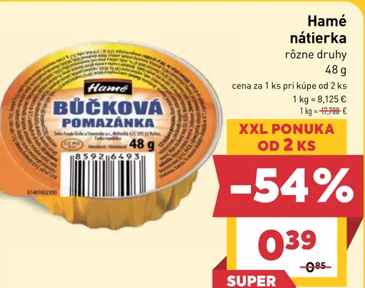 Hamé Bučková pomazánka