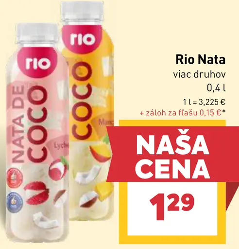 Rio Nata de Coco nápoj