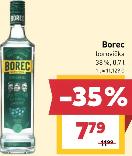 Borec borovička