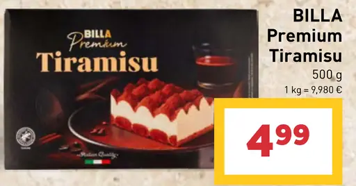 BILLA Premium Tiramisu