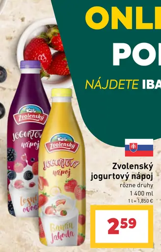 Zvolenský Jogurtový nápoj