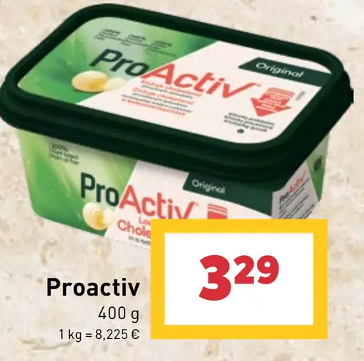 ProActiv Kardio rastlinný tuk na natieranie