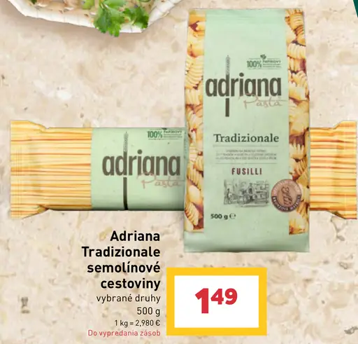 Adriana Tradizionale cestoviny