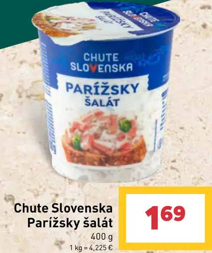 Chute Slovenska Parížsky Šalát