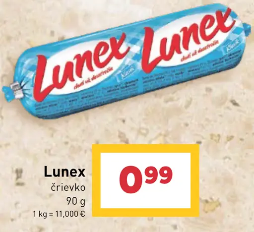 Lunex črievko